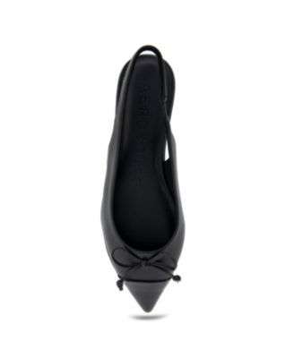 Women's Donna Pointed Toe Slingback Flats