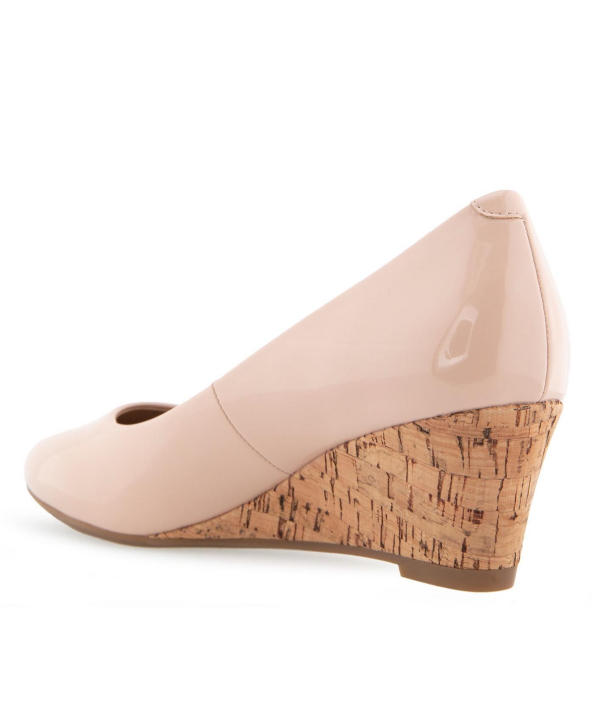 Aerosoles Iris Wedge Pump In Cipria Patent Polyurethane
