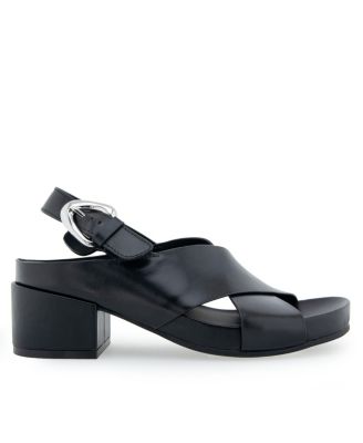 Women's Chrystie Buckle Block Heel Sandals