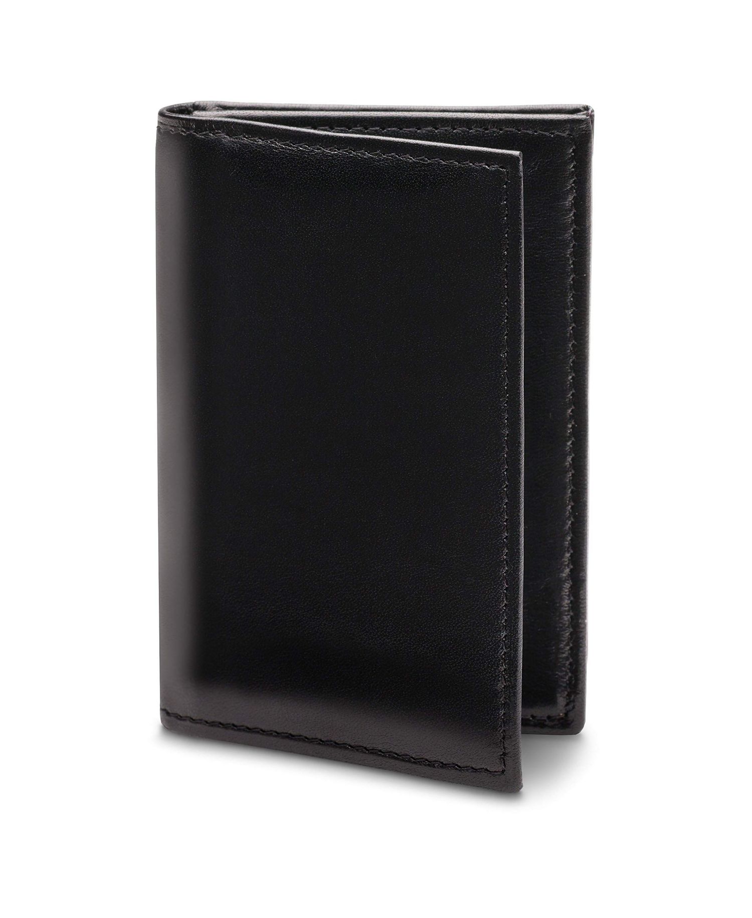 Men's Old Leather Full Gusset 2 Pocket Card Case With ID