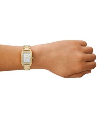 DKNY Women's City Rivet Quartz Stainless Steel Three-Hand Dress Watch, Color: Black Pave (Model: NY6664) DKNY NY6663 Women\u0027s Watch City Rivet Quartz 3 Hands Movement 24 mm Case  Size with a Stainless Steel Bracelet, gold, 29 mm, Bracelet : :