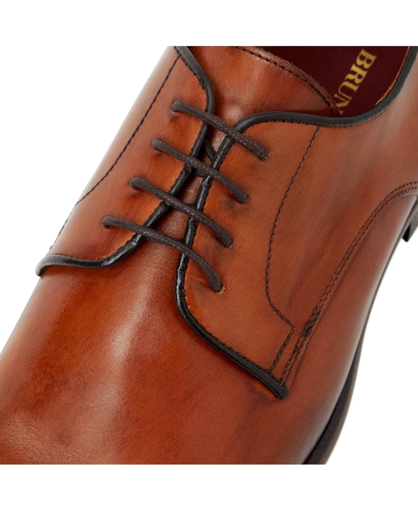 Обувь Bruno Magli Men's Salerno Leather Oxford Dress Shoes, цвет: Чёрный — фото 9