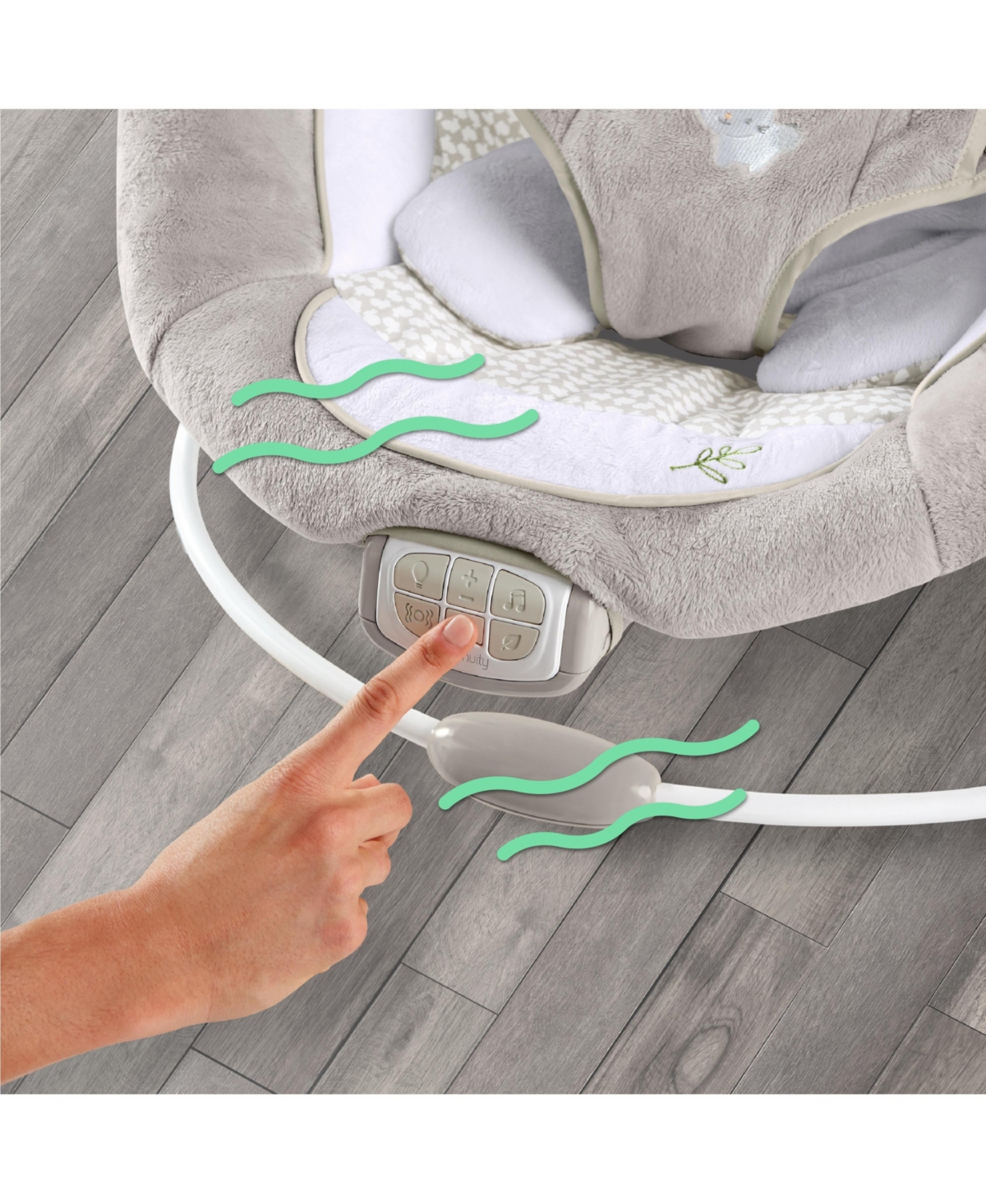 Ingenuity Inlighten Bouncer In Multi