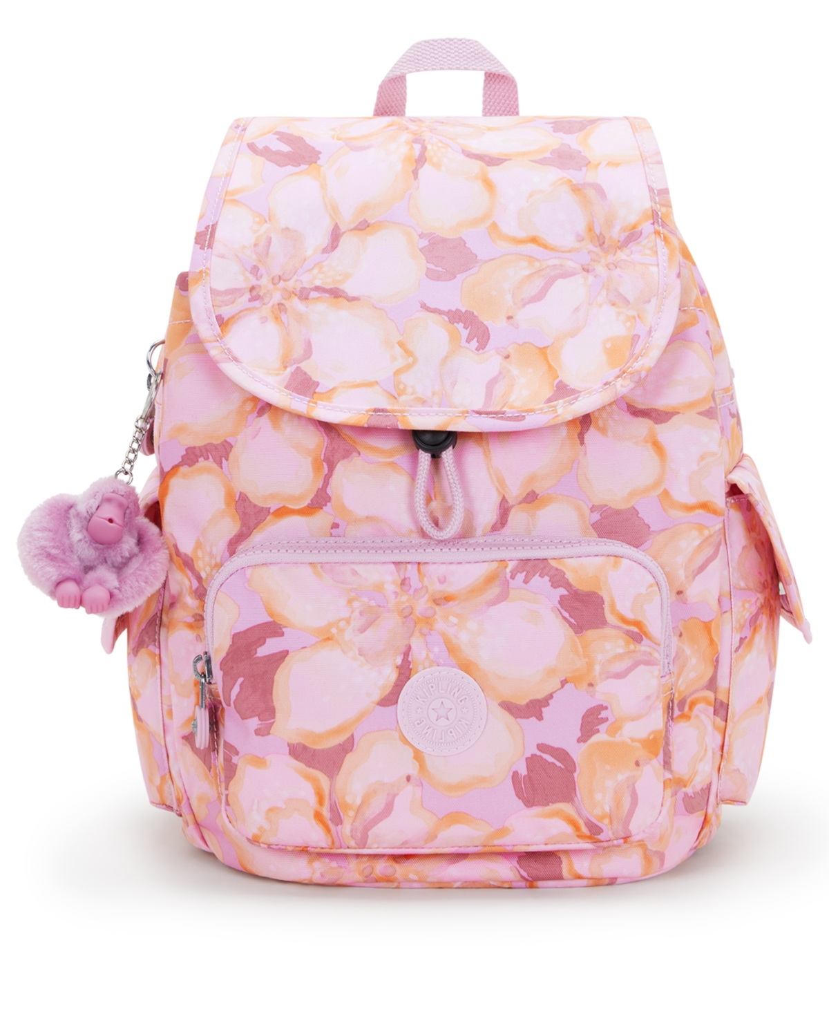 Shop Kipling City Pack Backpack In Floral Powder