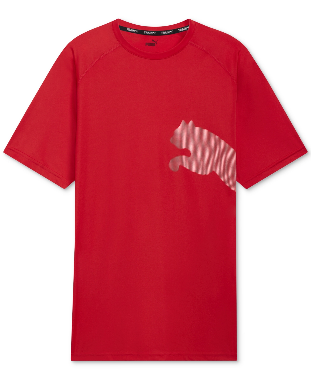 Puma Men's Train All Day Big Cat T-shirt In  Red