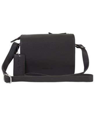 Pebble Leather Connie Crossbody Handbag