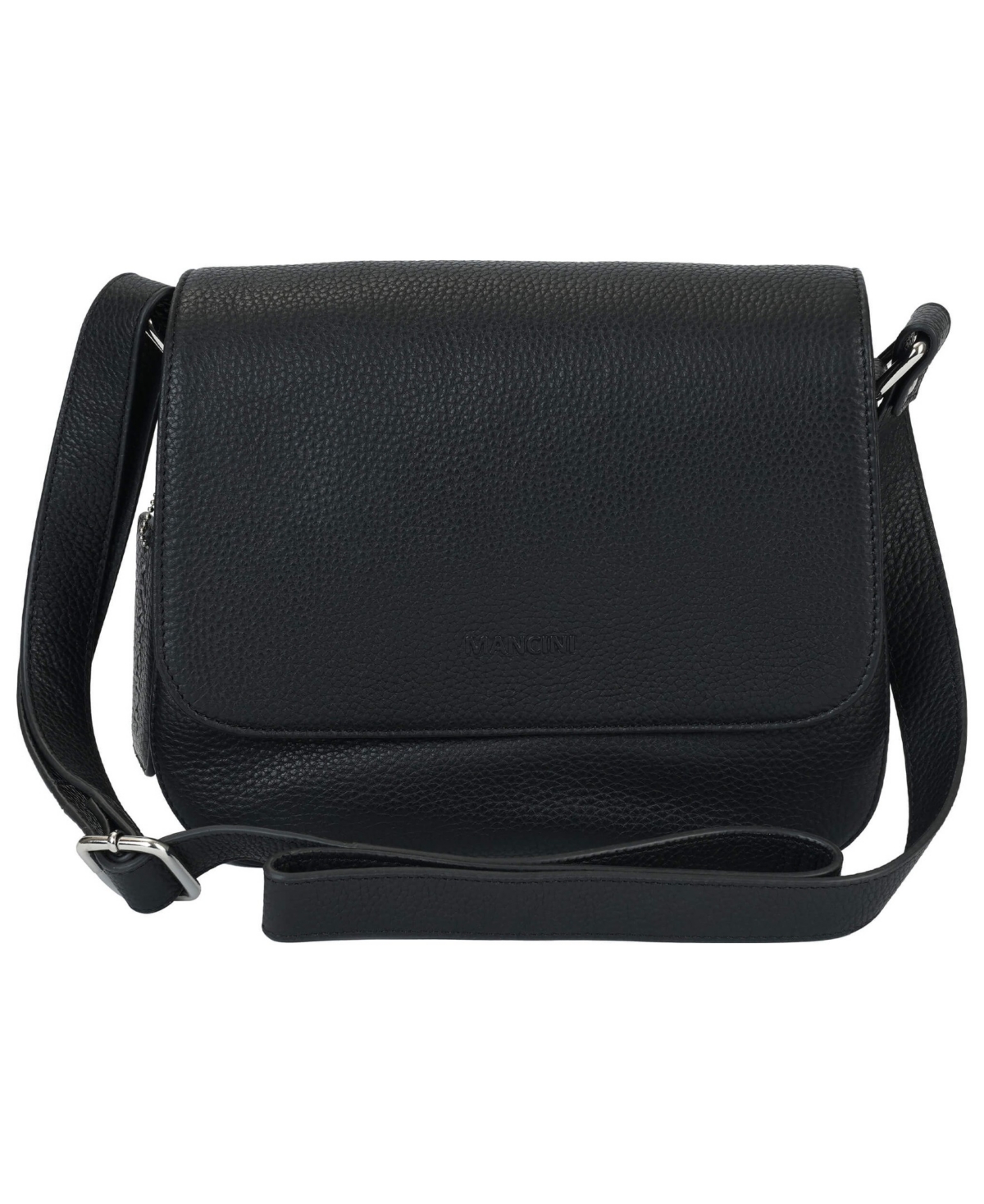 Pebble Alison Leather Crossbody Handbag - Brown