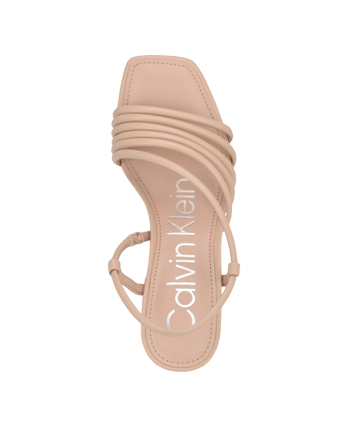 Calvin Klein Women's Holand Strappy Block Heel Dress Sandals