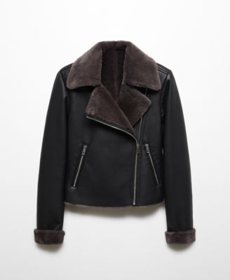Women's Faux Shearling-Lined Jacket