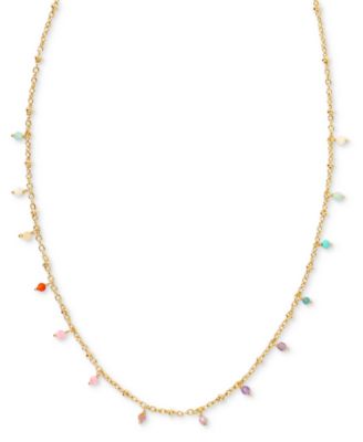 Kendra Scott - Gold-Tone Camry Beaded Strand 19" Necklace