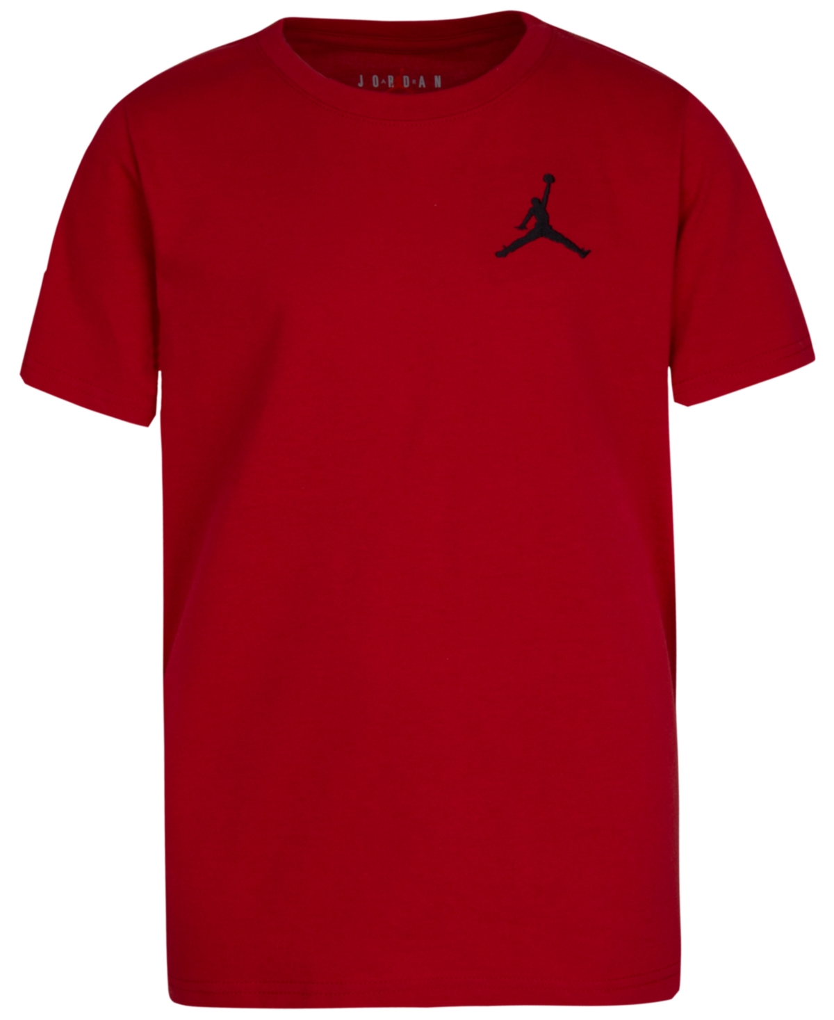 Shop Jordan Big Boys Retro Spec Short Sleeve Tee In Gym Red