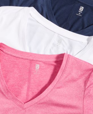 Women's Essentials V-Neck T-Shirt, Pack of 3