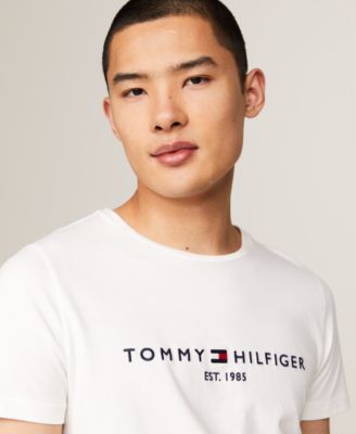 Men's Embroidered Logo Regular-Fit Crewneck T-Shirt