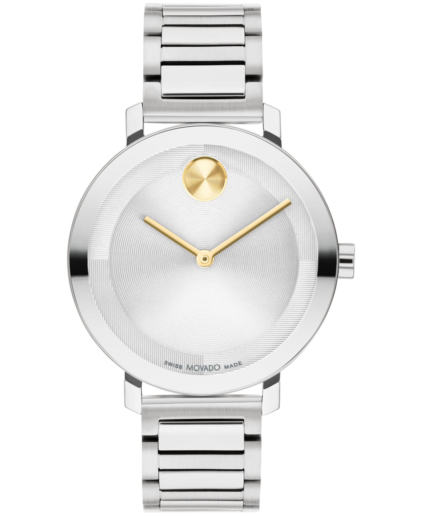 Женские часы Movado Women Bold Evolution 2.0 Swiss Quartz Stainless Steel 34mm Watch — фото 1