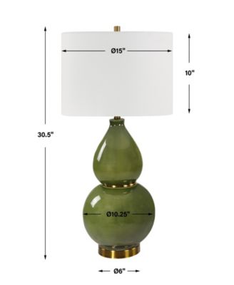 30.5" Gourd Table Lamp,