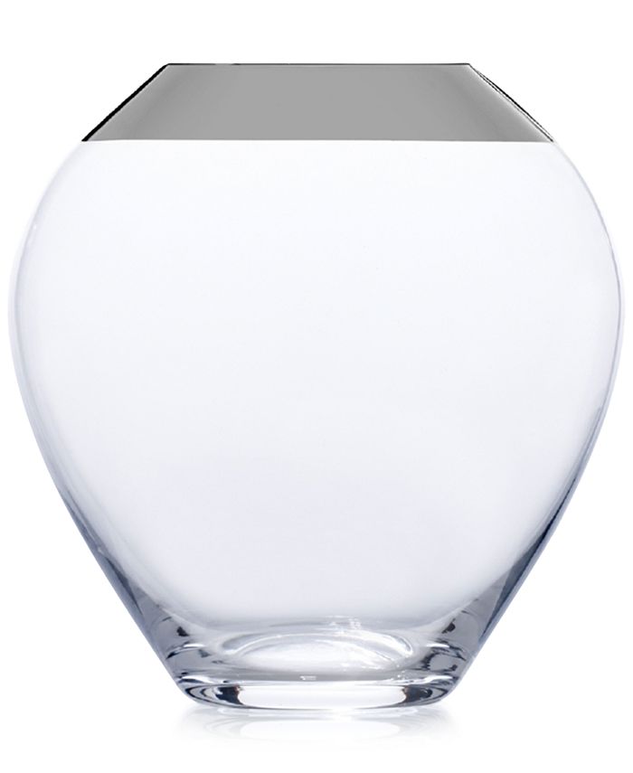 Mikasa Serenity Platinum 7" Urn Vase Macy's