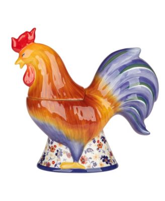 Morning Rooster 3-D Rooster Cookie Jar