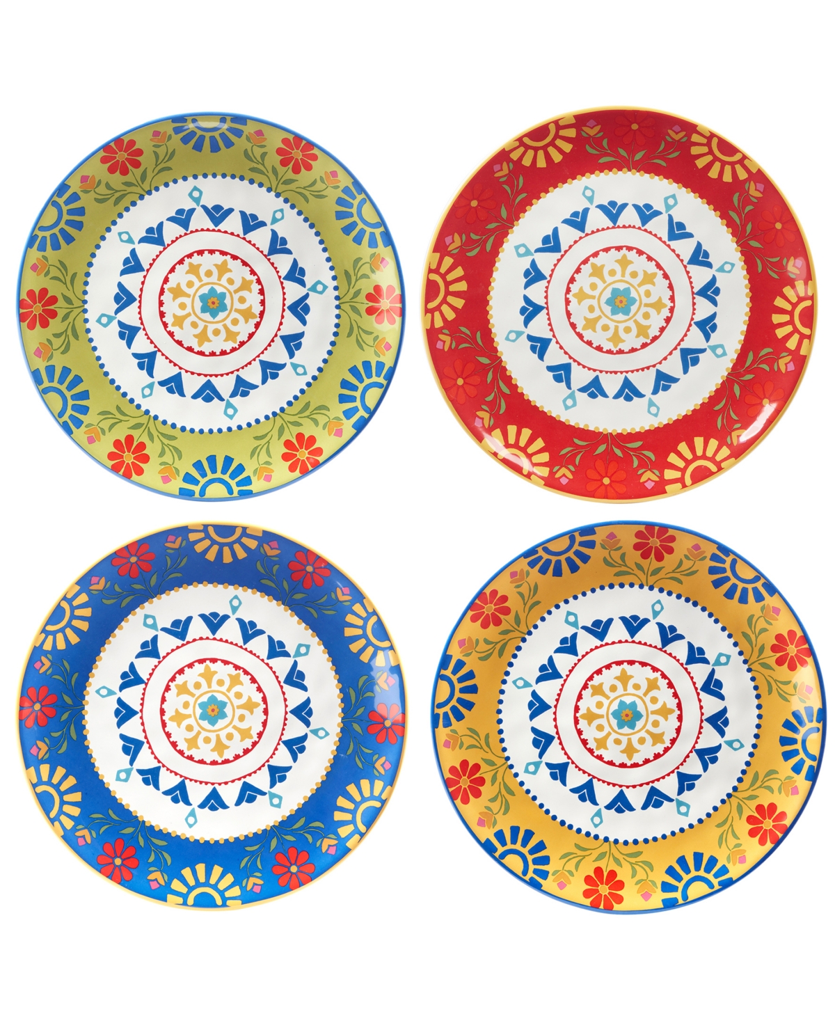 Spice Love Dinner Plates Set of 4 - Miscellaneous