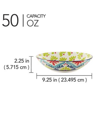 Talavera Set of 6 Soup or Pasta Bowls, 6 Asst