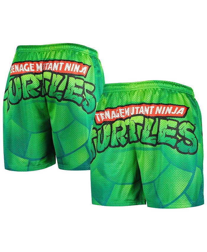 Chalk Line Men's Green Teenage Mutant Ninja Turtles Logo Retro Shorts