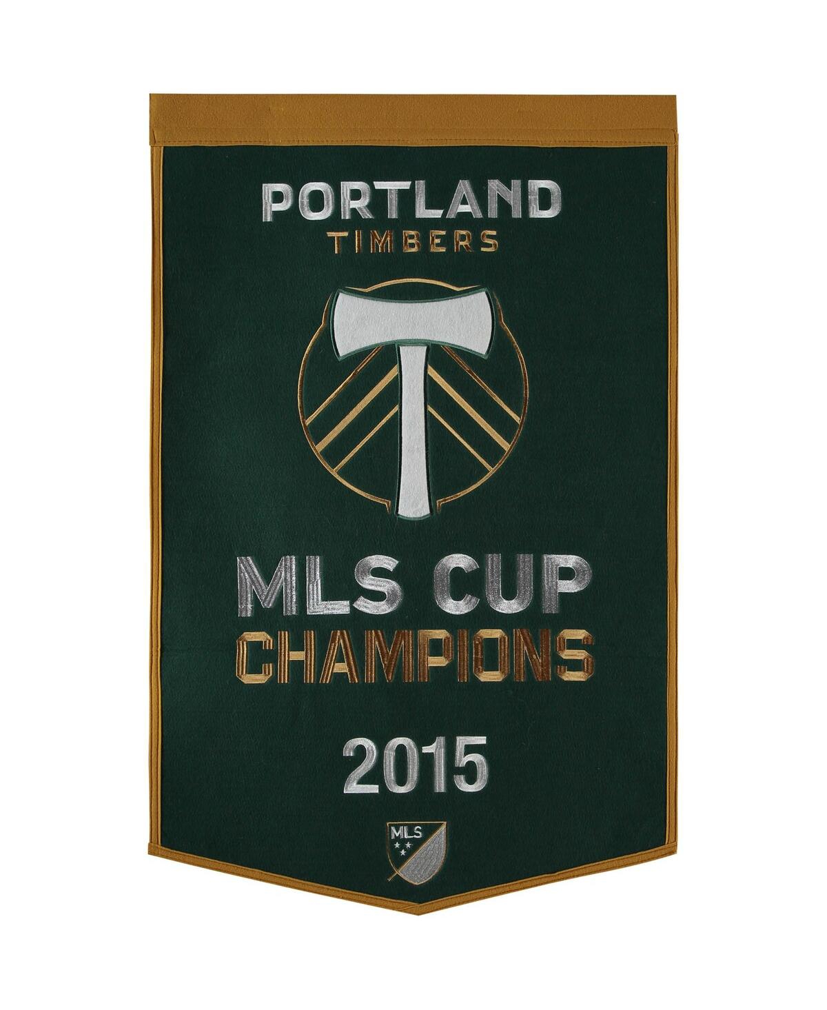 Winning Streak Portland Timbers Dynasty Banner In Green