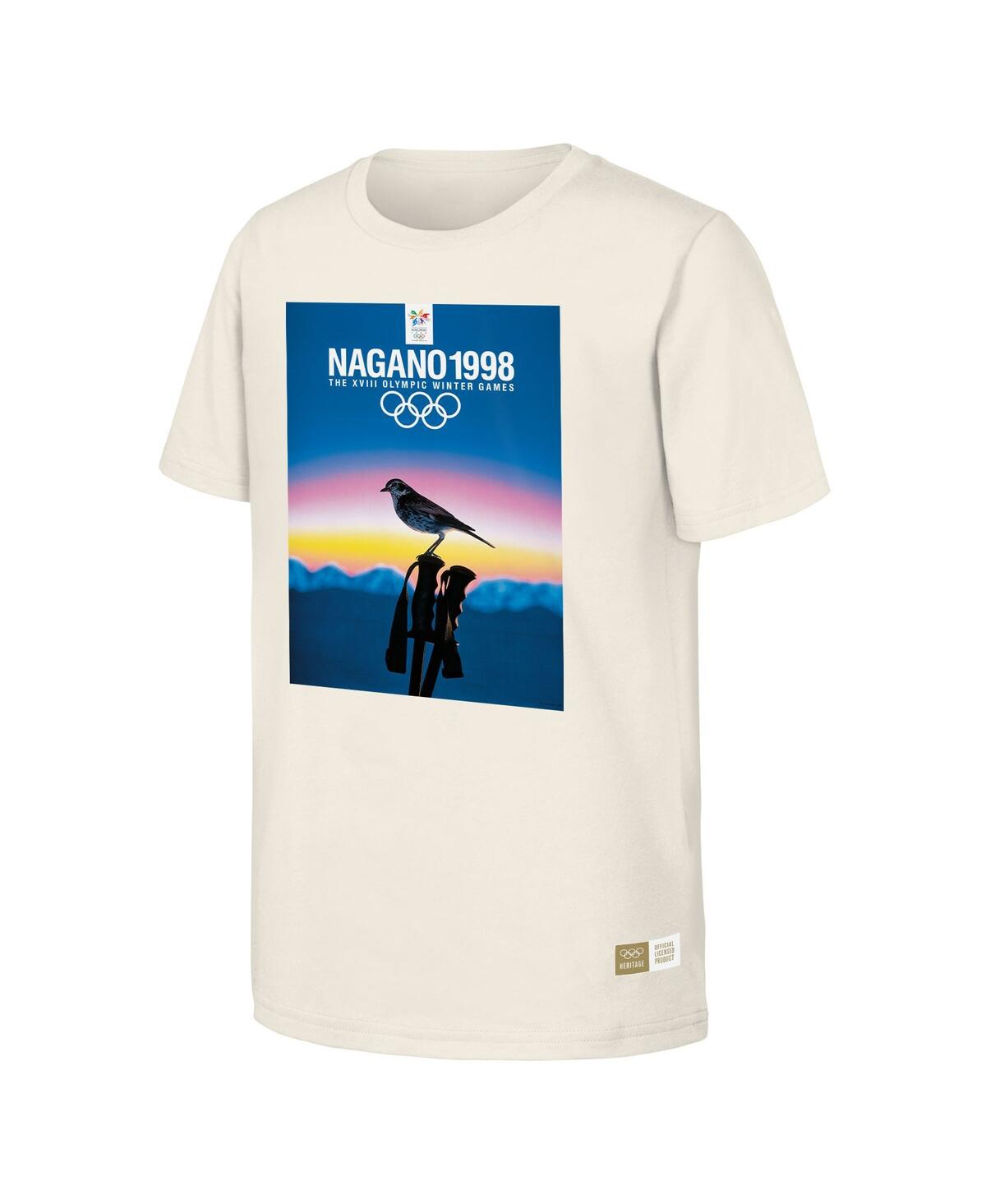 Men's1998 Nagano Games Olympic Heritage T-shirt - Natural