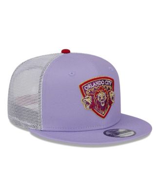 Men's Purple Orlando City SC Jersey Hook Trucker 9FIFTY Snapback Hat
