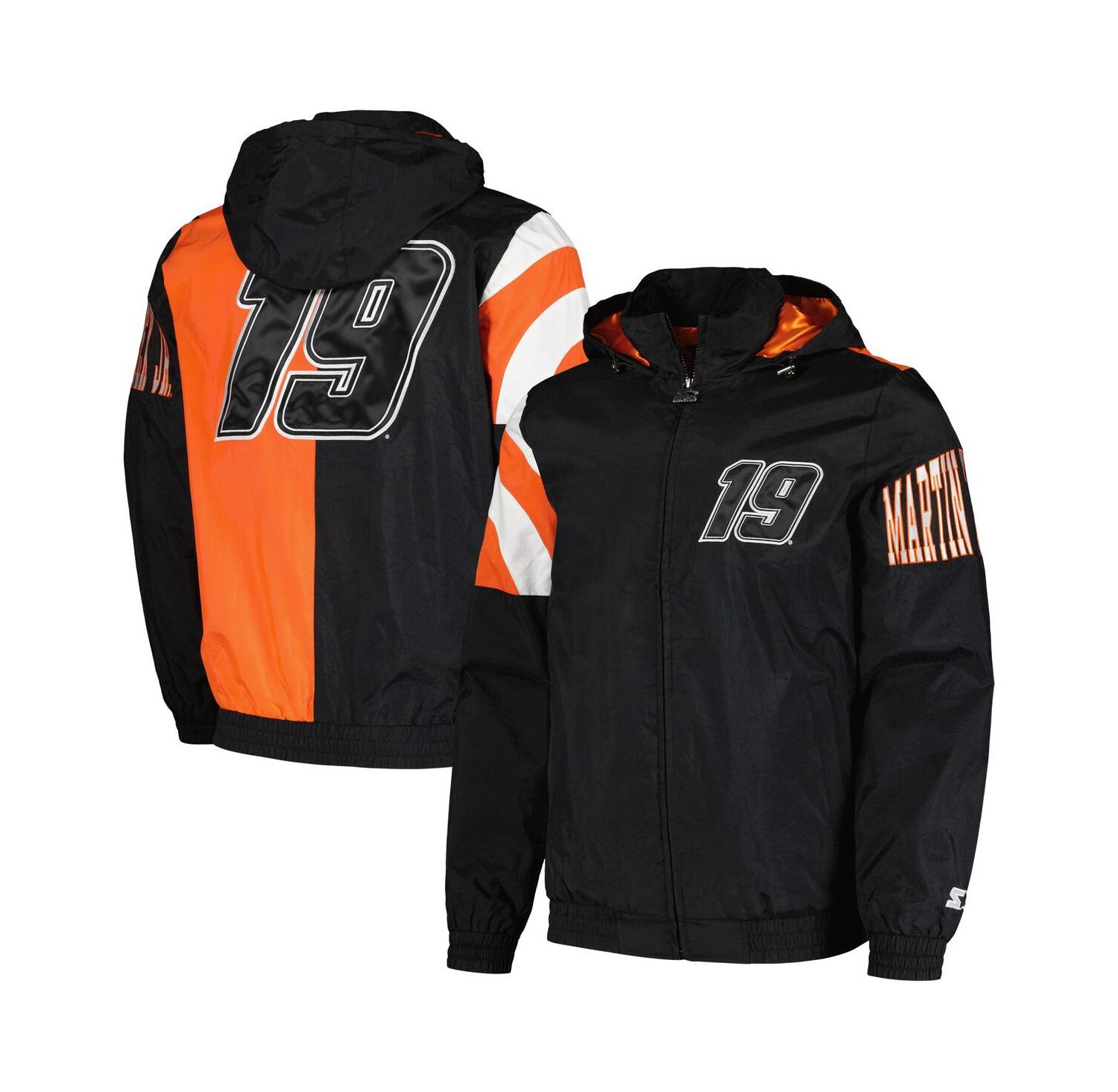 Men's Black Martin Truex Jr Red Zone Full-Zip Jacket