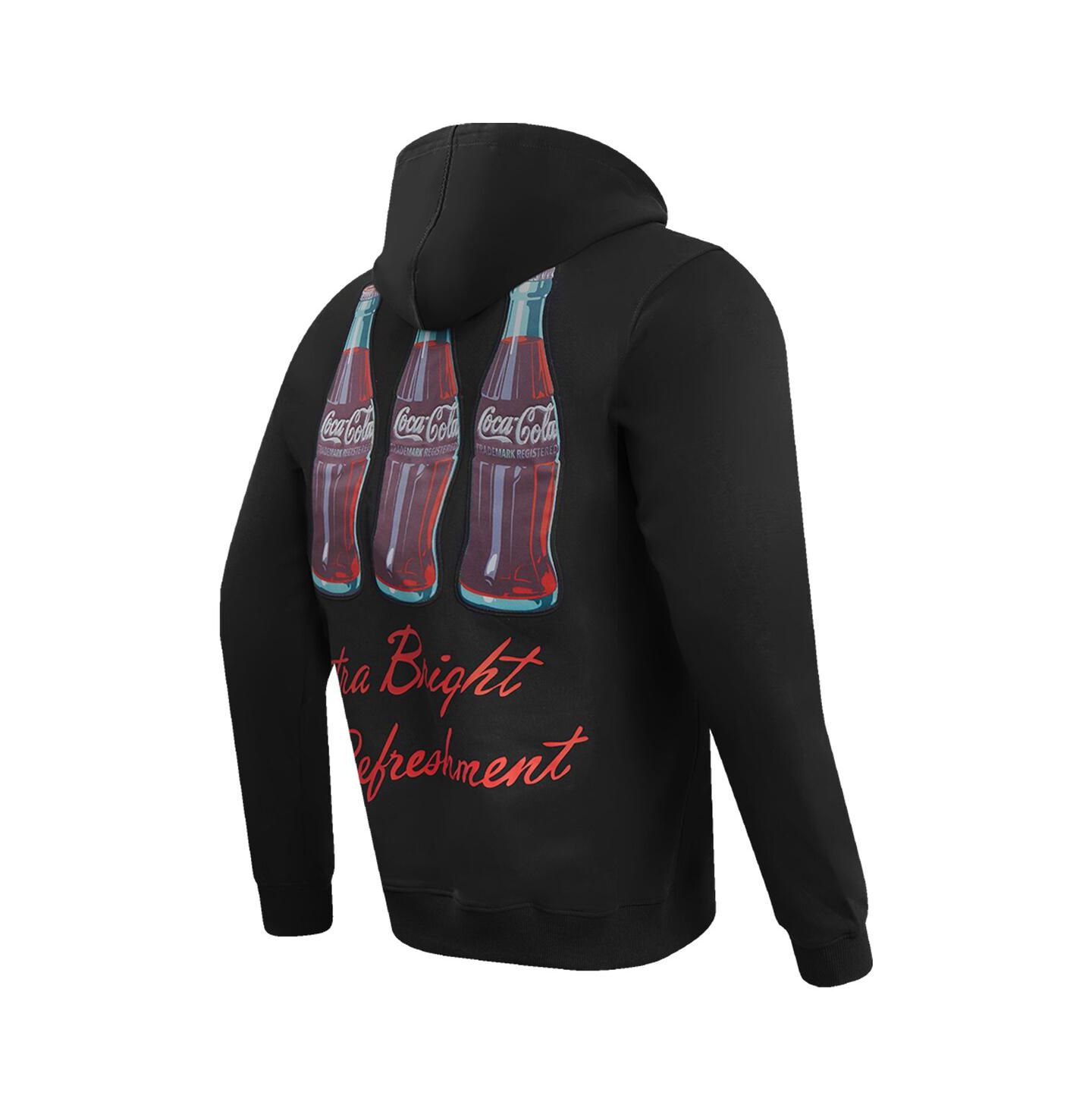 Мужское худи Freeze Max Black Coca-Cola Have A Coke Here Pullover — фото 3