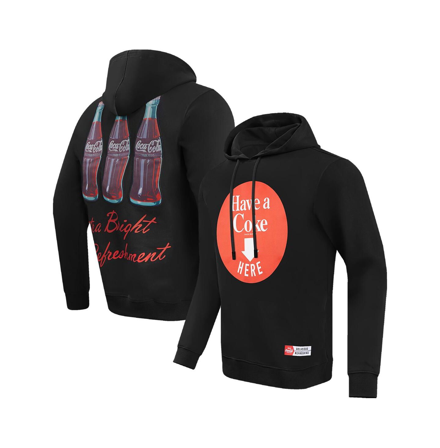 Мужское худи Freeze Max Black Coca-Cola Have A Coke Here Pullover — фото 1