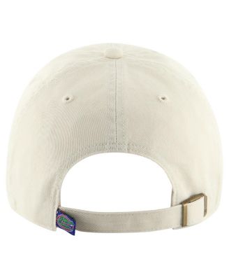 Men's Tan Distressed Florida Gators Vintage-Like Clean Up Adjustable Hat