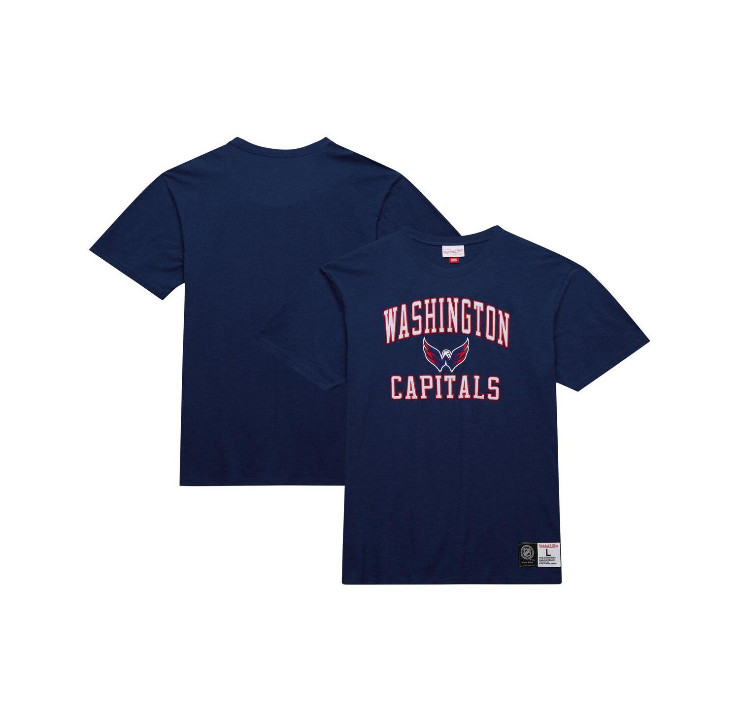 Men's Navy Washington Capitals Legendary Slub T-shirt