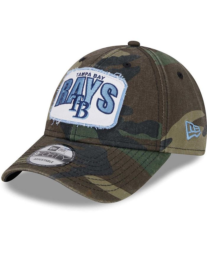 New Era Men's Camo Tampa Bay Rays Gameday 9FORTY Adjustable Hat - Macy's