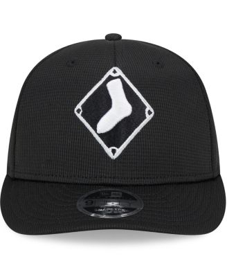 Men's Black Chicago White Sox 2024 Batting Practice Low Profile 9FIFTY Snapback Hat
