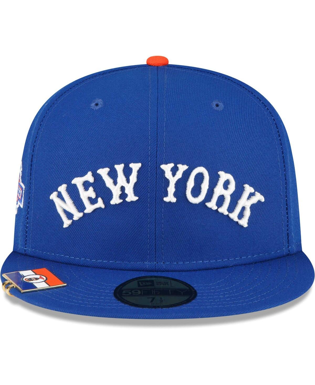 Men's New EraNew York Yankees City Flag 59FIFTY Fitted Hat - Royal