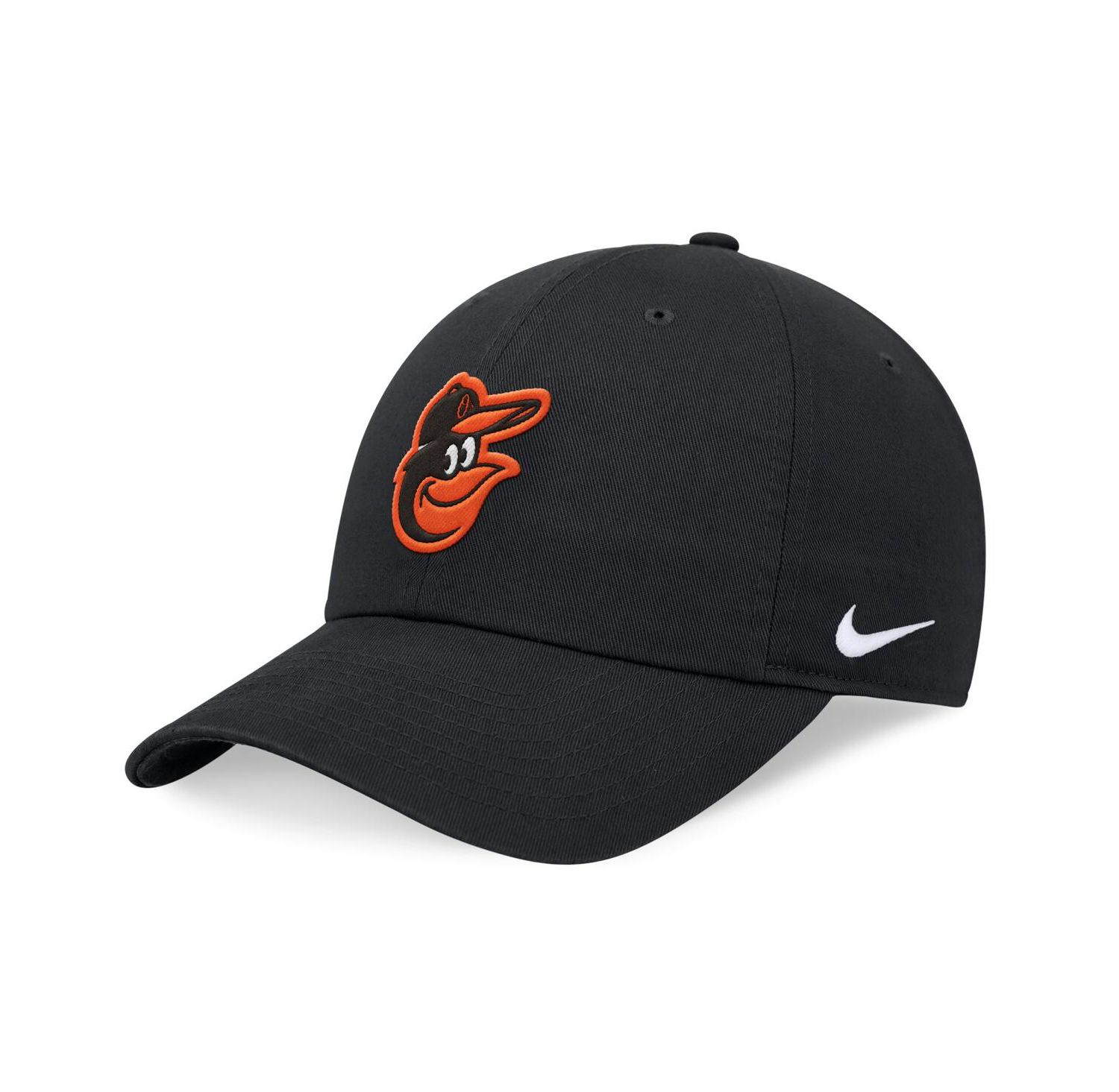 Men's Black Baltimore Orioles Evergreen Club Adjustable Hat