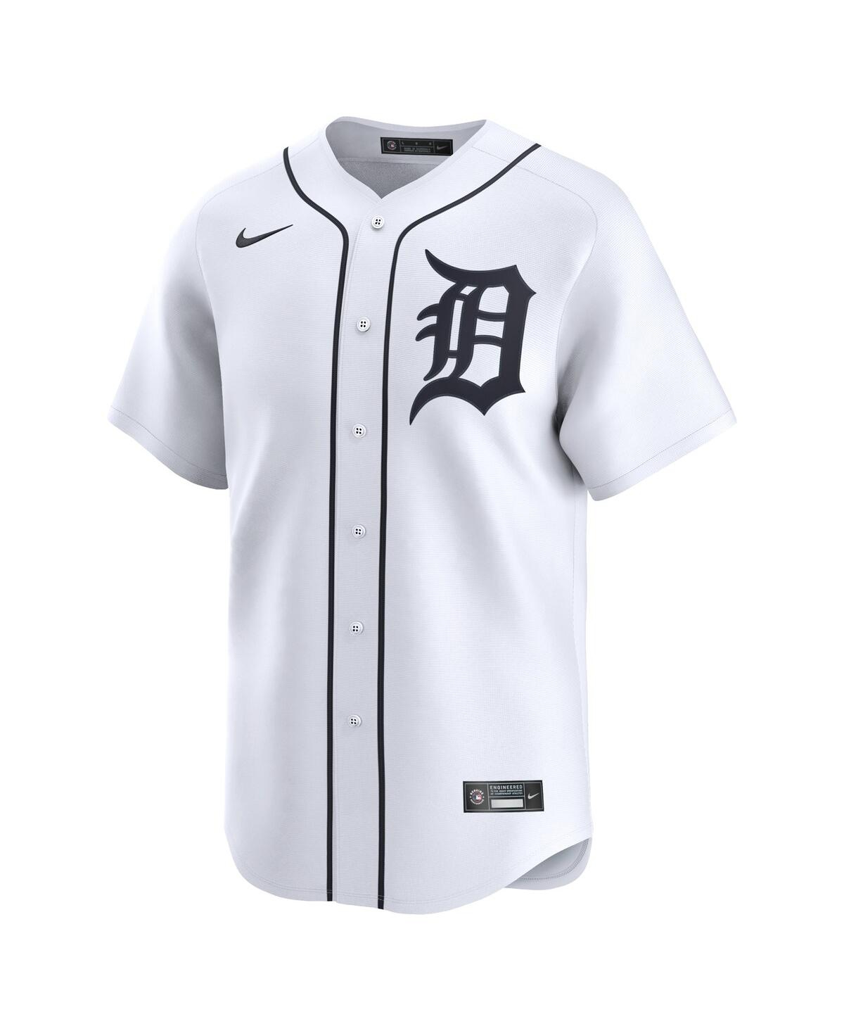 Men's Nike Tarik SkubalDetroit Tigers Home Limited Player Jersey - White
