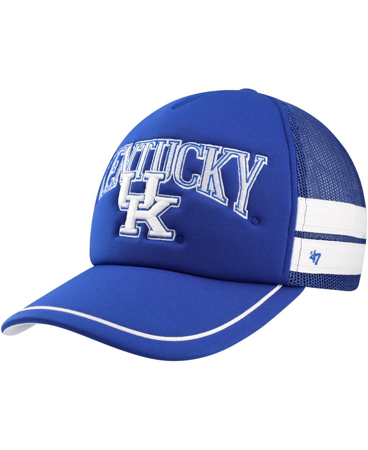 47 Brand Men's ' Royal Kentucky Wildcats Sideband Trucker Adjustable Hat