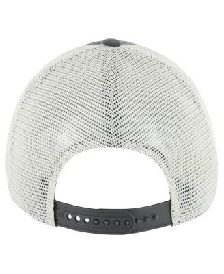 Men's Charcoal Vegas Golden Knights Five Point Patch Clean Up Adjustable Hat