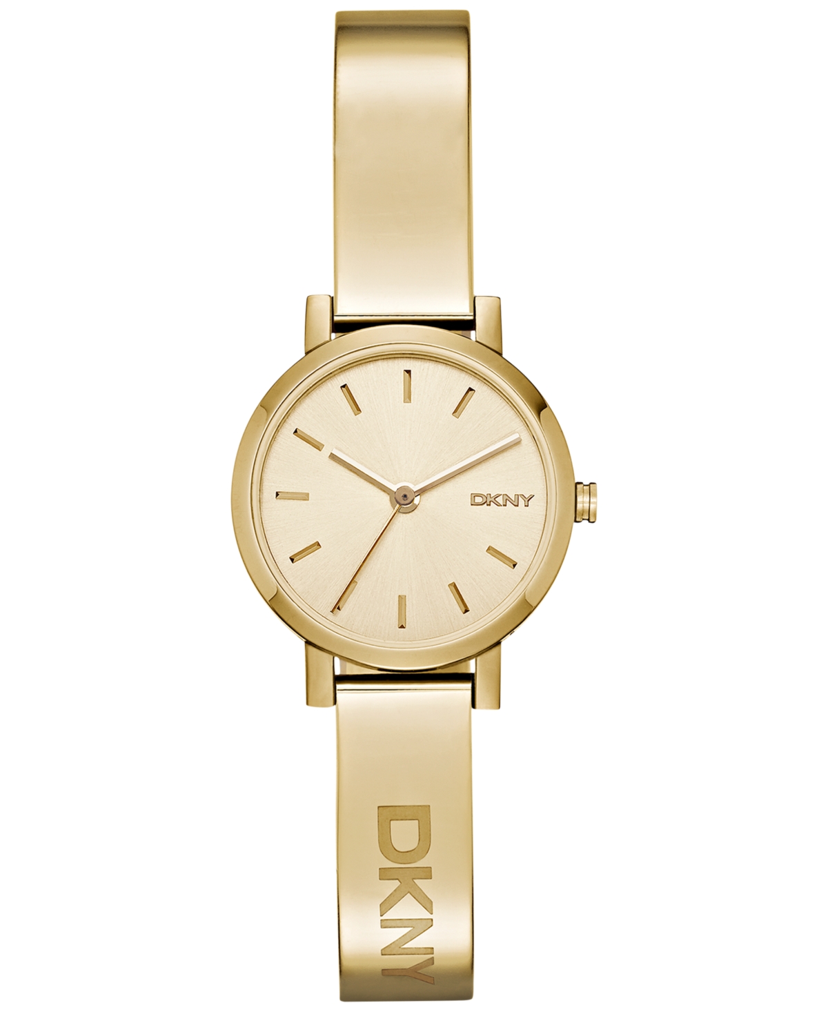 Women's Soho Gold-Tone Stainless Steel Half-Bangle Bracelet Watch 24mm NY2307 - Gold