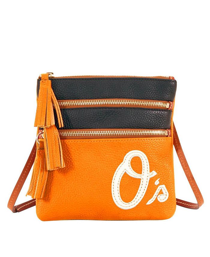 Dooney & Bourke Women's Baltimore Orioles Infield Triple Zip Crossbody
