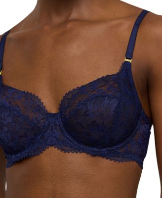 Women's Unlined Lace Full Coverage Bra