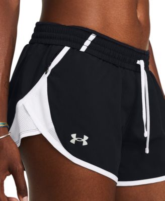 Women's Fly By Mesh-Panel Running Shorts