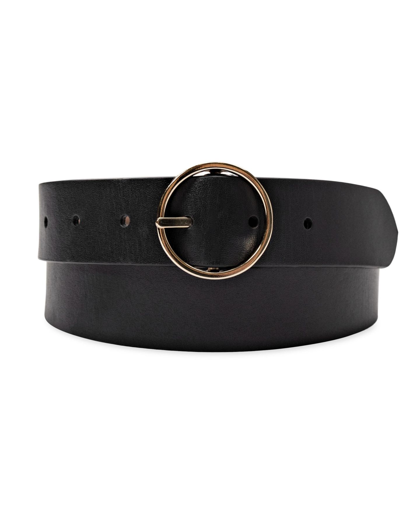 Женский ремень Cole Haan Two-In-One Center Bar Reversible Genuine Leather, цвет: Чёрный / Светло-коричневый — фото 3