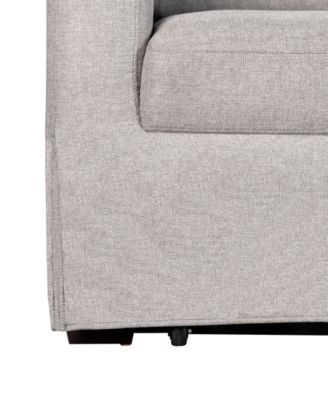 90.6" W Polyester Harley Convertible Sofa