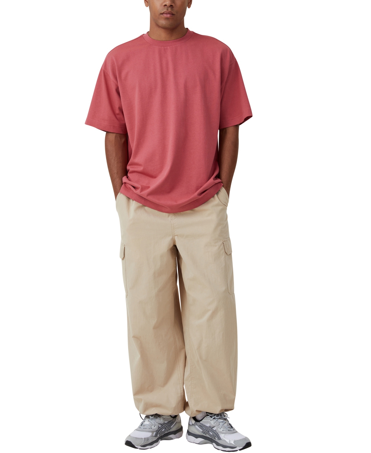 Cotton On Men's Box Fit Plain T-Shirt