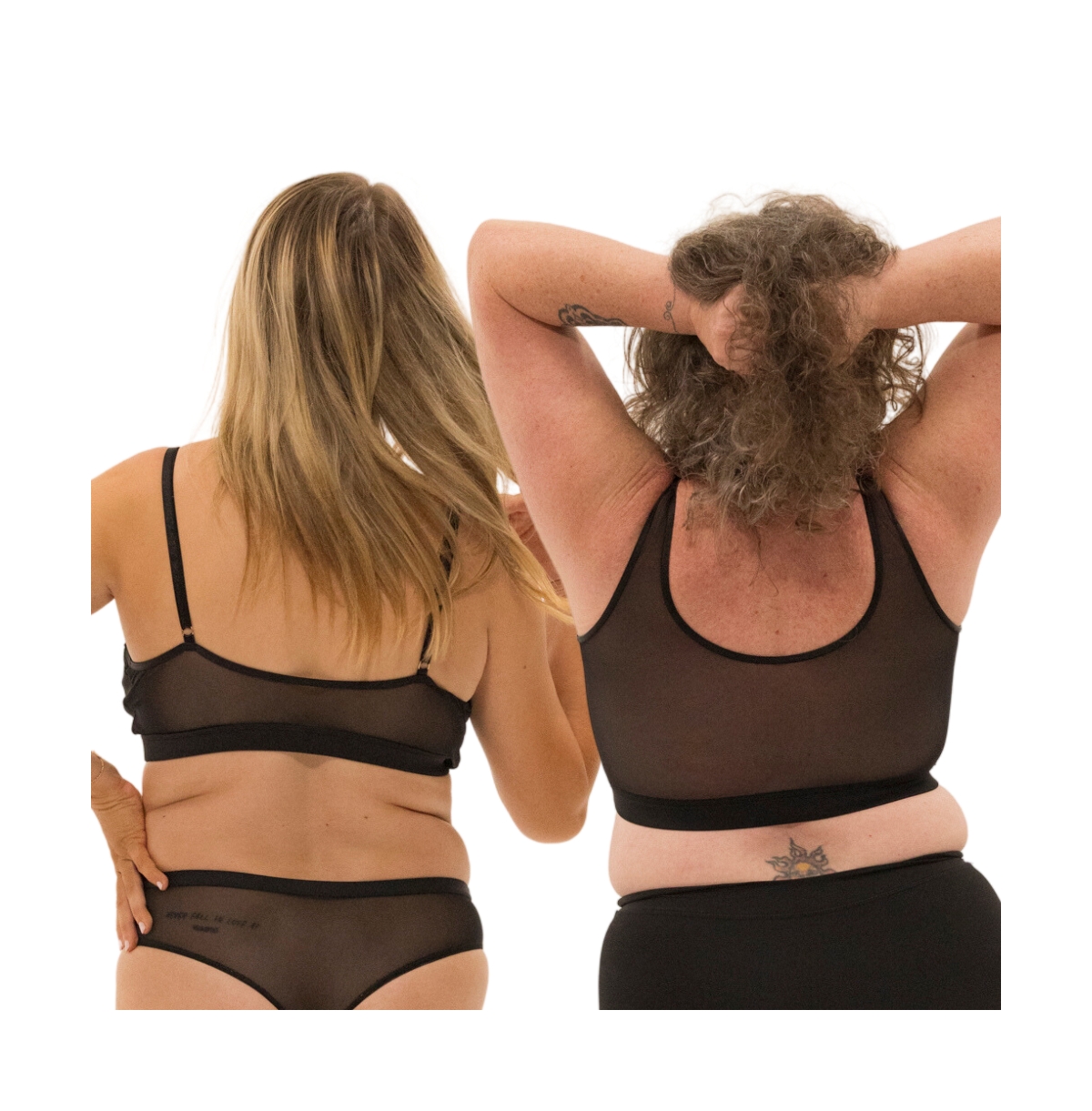 Naked Rebellion Women's Bralette & Tank Bra Set