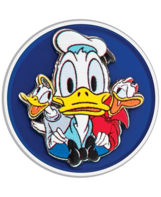 Eco-Drive Unisex Disney Donald Duck Stainless Steel Bracelet Watch 40mm Gift Set