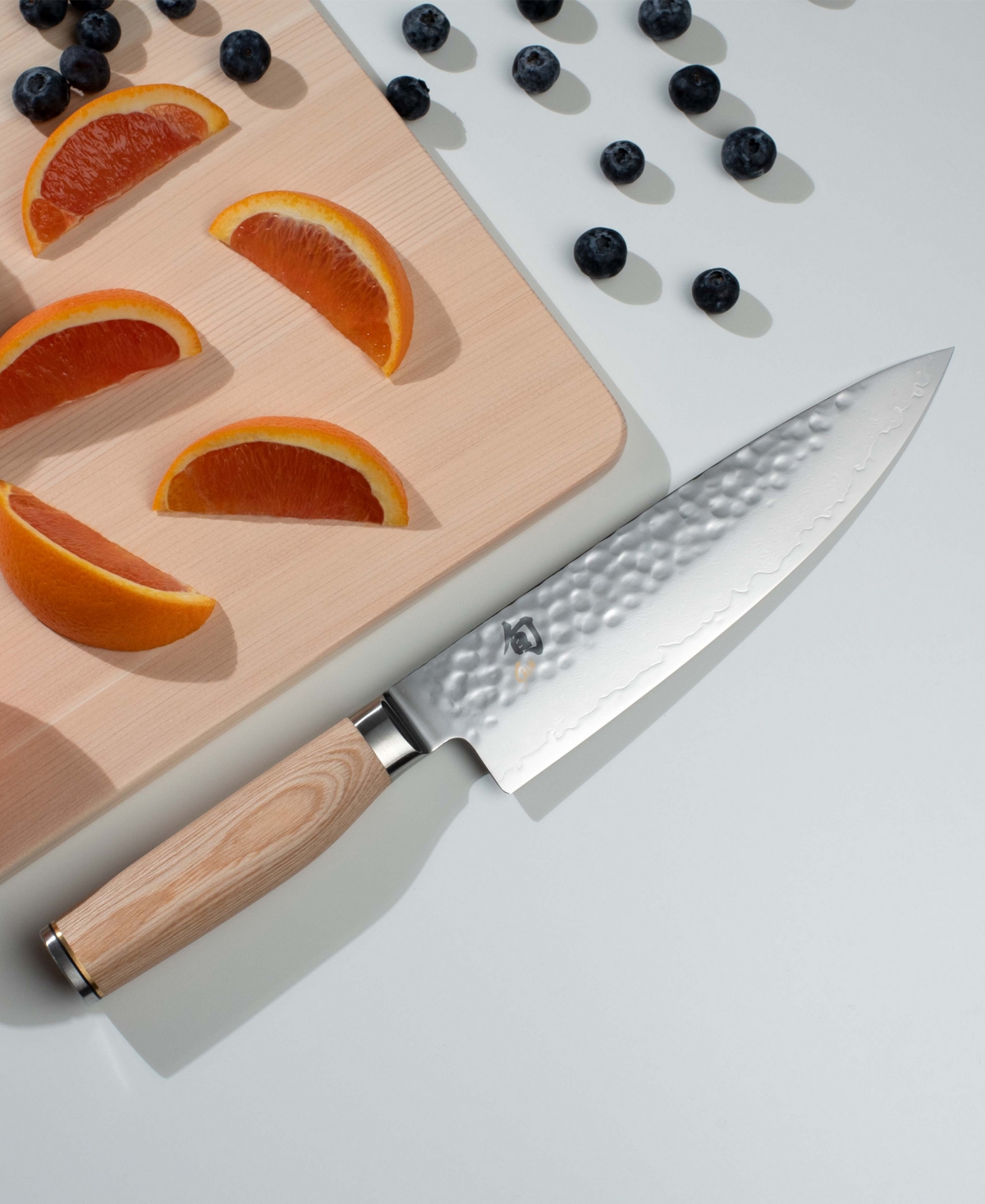 Shop Shun Stainless Steel Premier Blonde 8" Chef's Knife In Beige