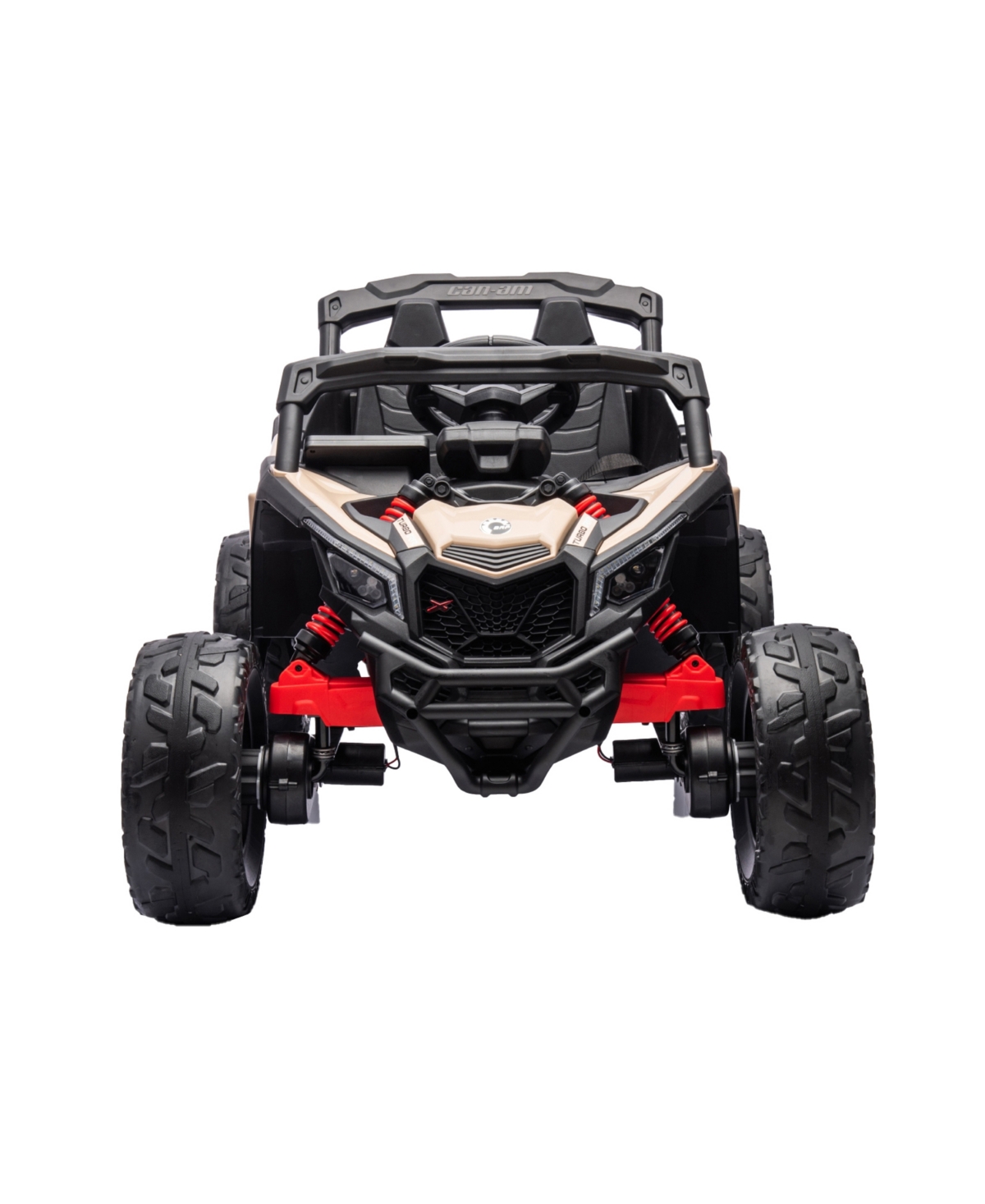 Freddo Can Am Maverick 24v Utv Ride-on In Khaki